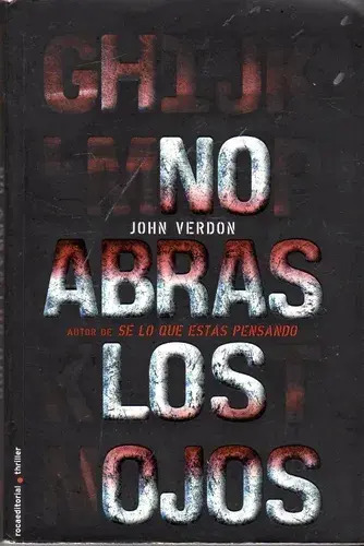 No Abras Los Ojos - J. Verdon