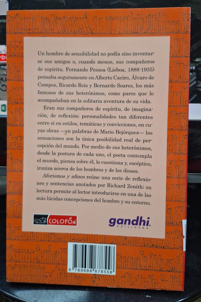 Aforismos Y Afines - F. Pessoa - Imagen 2