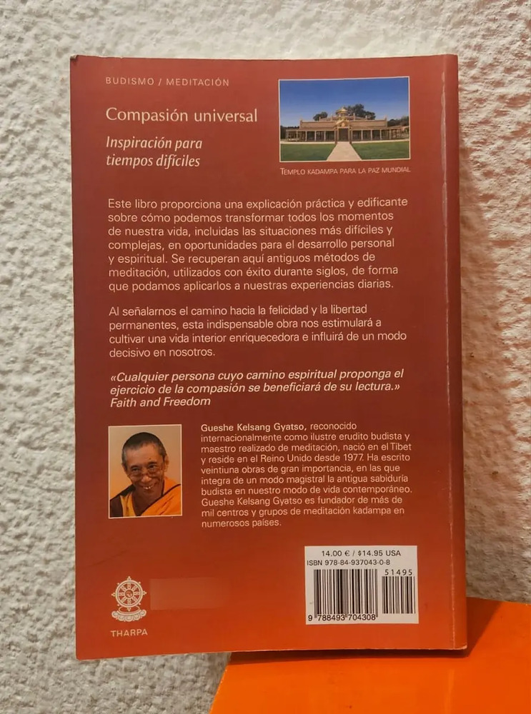 Compasión Universal De Gueshe Kelsang Gyatso Budismo - Imagen 3