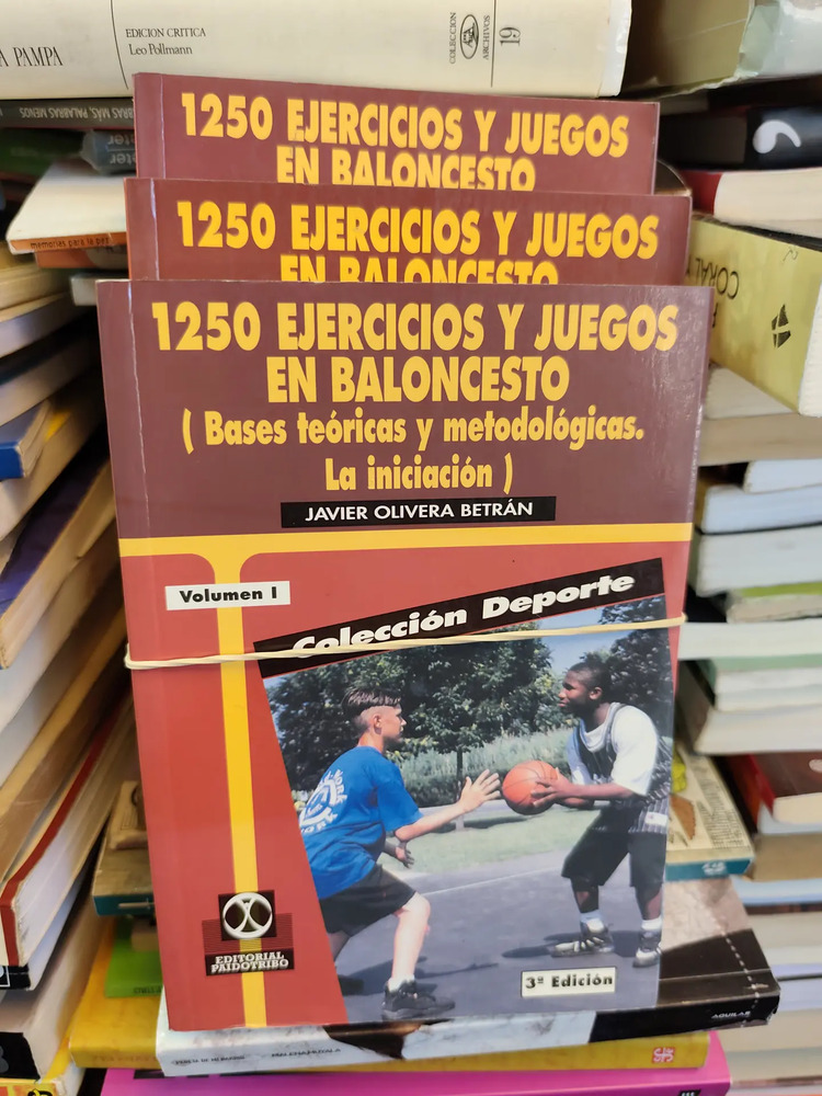 1250 Ejercicios Y Juegos En Baloncesto - J. Olivera Betrán - Imagen 2
