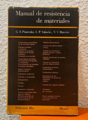 Manual De Resistencia De Materiales - Pisarnko / Yákovlev