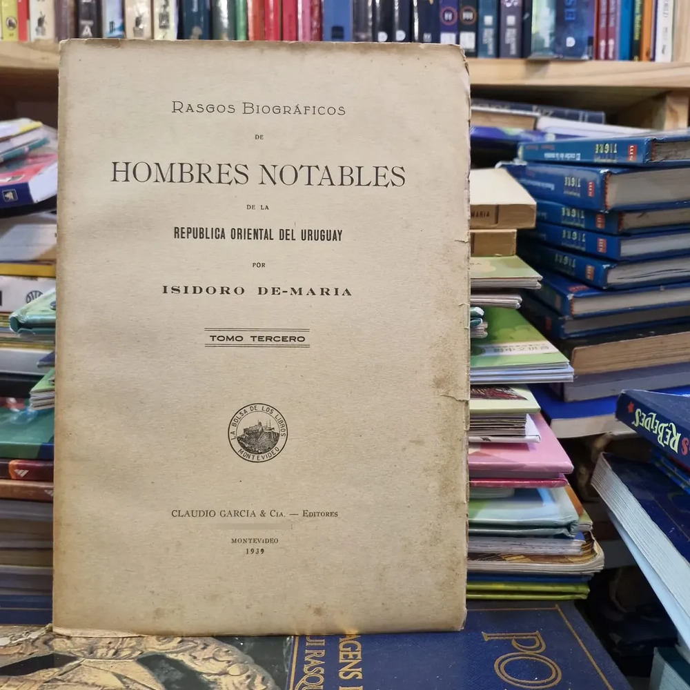 Rasgos Biográficos De Hombres Notables. 4tomos - I. De María - Imagen 4