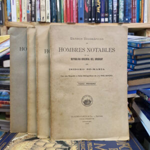 Rasgos Biográficos De Hombres Notables. 4tomos - I. De María