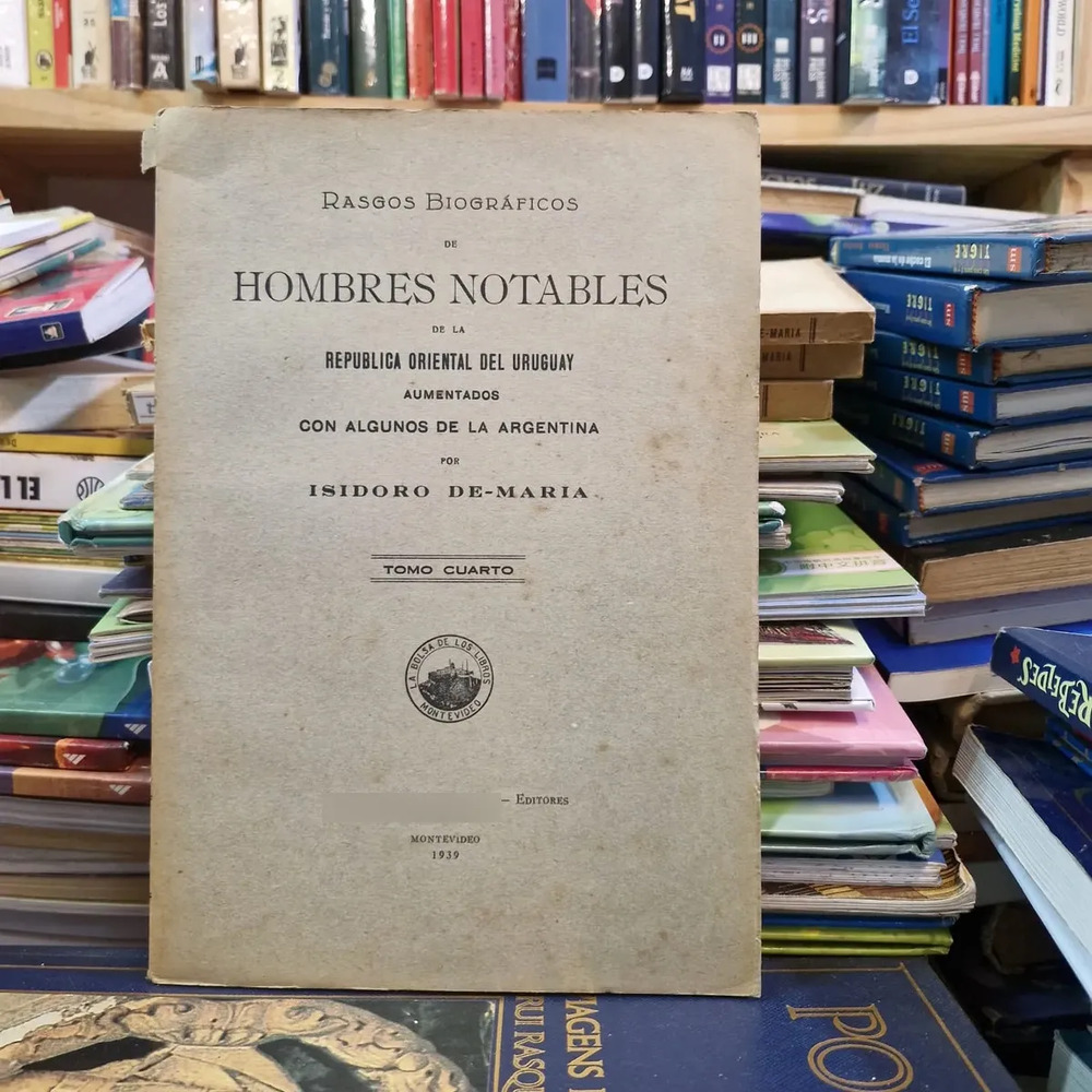 Rasgos Biográficos De Hombres Notables. 4tomos - I. De María - Imagen 5