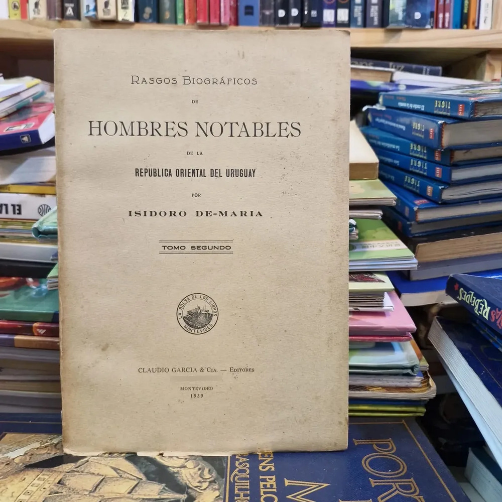 Rasgos Biográficos De Hombres Notables. 4tomos - I. De María - Imagen 3