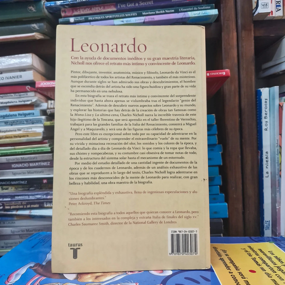 Leonardo: El Vuelo De La Mente - Charles Nicholl - Imagen 2