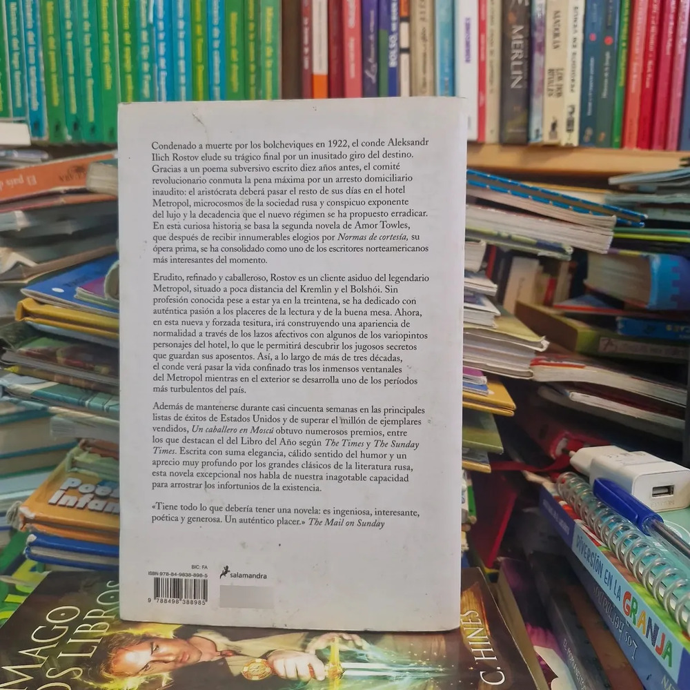 Un Caballero En Moscú - Amor Towles - Imagen 2