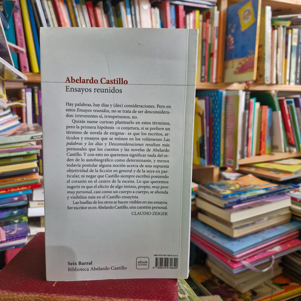 Ensayos Reunidos - Abelardo Castillo - Imagen 2