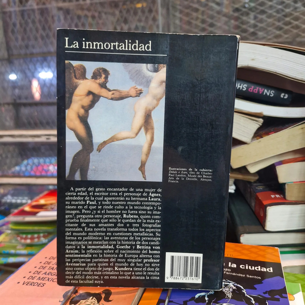 La Inmortalidad - Milan Kundera - Imagen 2