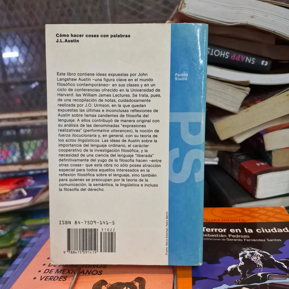 Cómo Hacer Cosas Con Palabras - J. L. Austin - Imagen 2